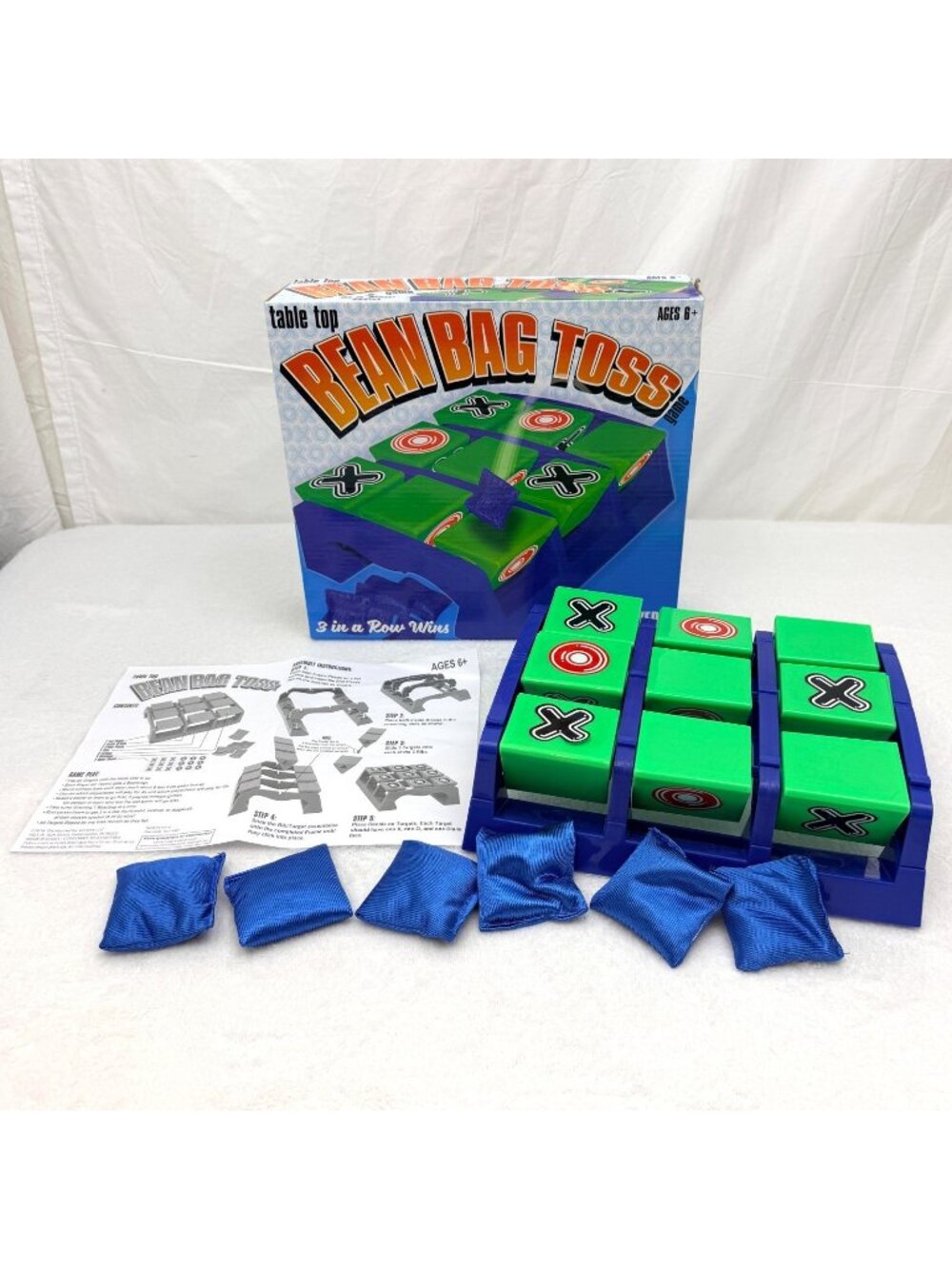 Table Top Bean Bag Toss Game 2018 Gener8 LLC 100% Complete